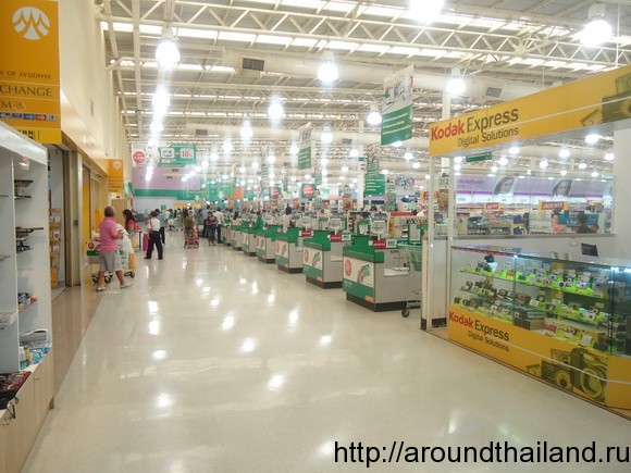 Фотография магазина Tesco Lotus в Паттайе Фотография магазина Tesco Lotus в Паттайе