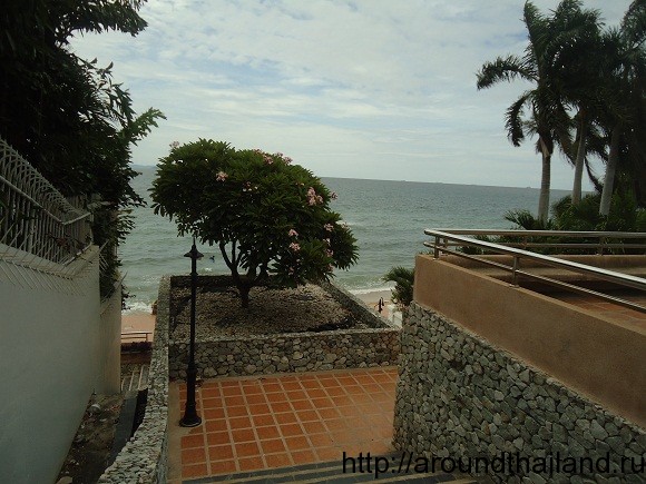 Вид на пляж Наклыа сверху Вид на пляж Наклыа сверху