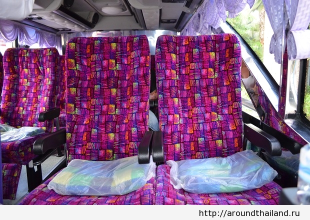 Обычные места на автобус Паттайя-Пхукет Обычные места на автобус Паттайя-Пхукет