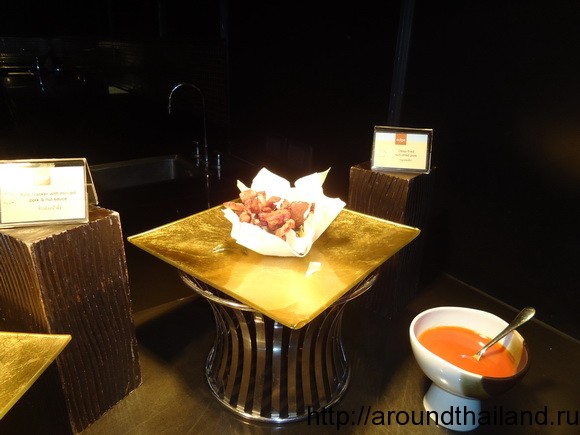 Тайские блюда в ресторане Edge Тайские блюда в ресторане Edge