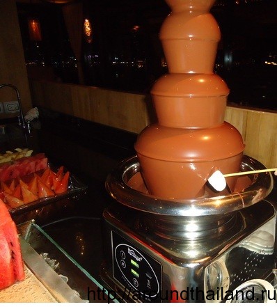 Шоколад в ресторане Edge в Паттайе Шоколад в ресторане Edge в Паттайе