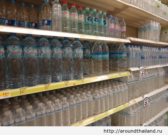 Вода 1 литр от 7 бат