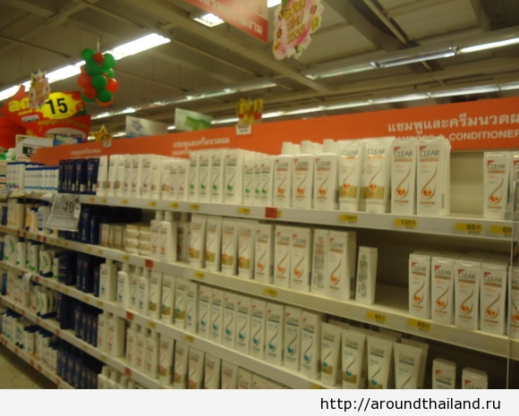 Нормальный шампунь от 129 бат за бутылку