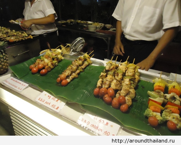 Шашлычки на рынке Cicada Шашлычки на рынке Cicada