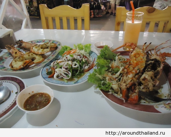 Блюда Хуа Хина из морепродуктов