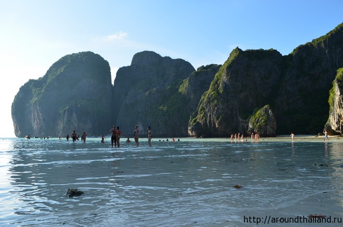 залив Maya bay Пхи-Пхи Лей