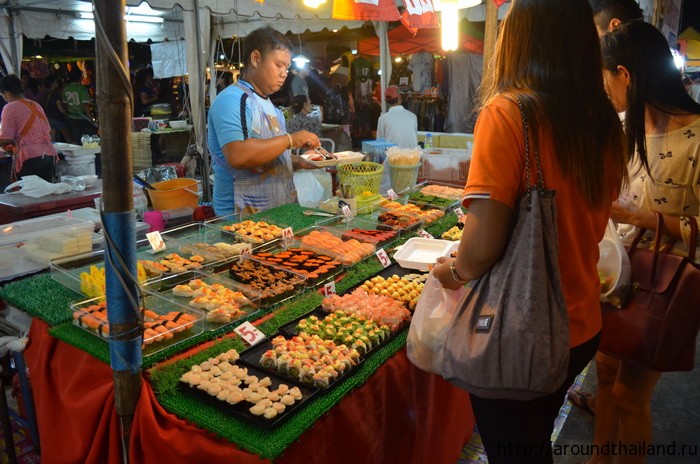 Суши 5 бат за шт.