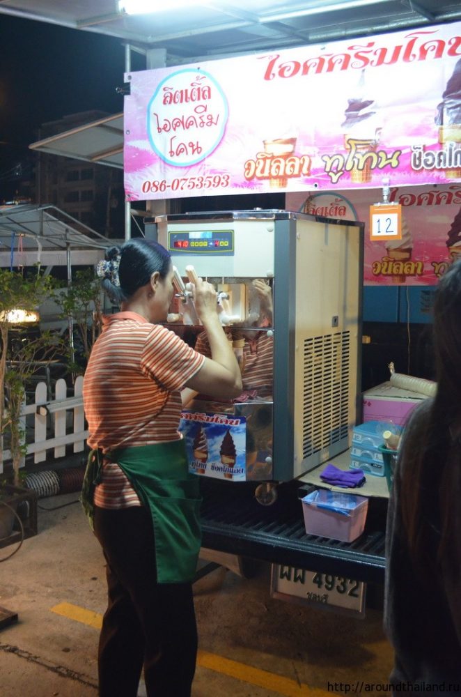 Мороженое местного производства