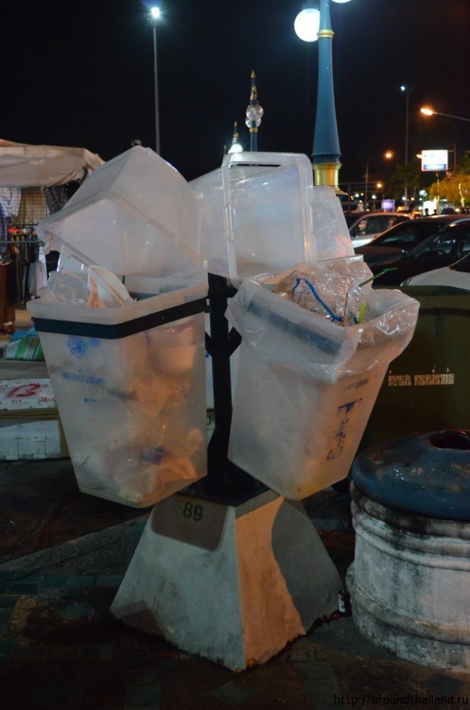 Интересное решение для мусорок