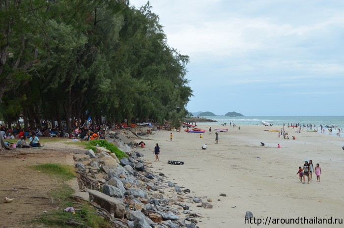 Пляж Хат Нанг Рам первая его часть