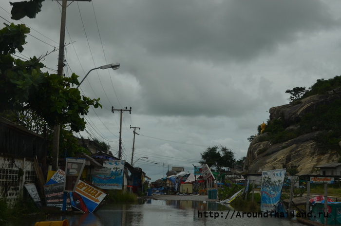 Город Хуа Хин после шторма