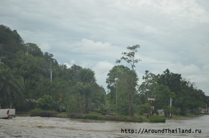 Город Хуа Хин после шторма