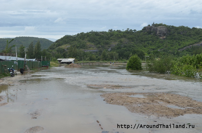 Город Хуа Хин после шторма