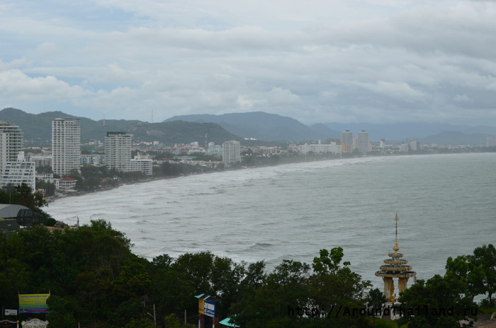 Город Хуа Хин после шторма