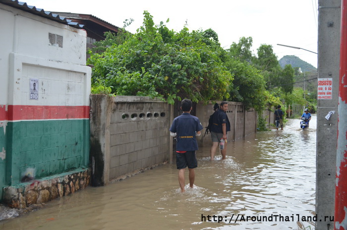 Город Хуа Хин после шторма