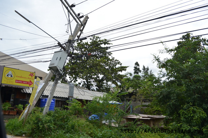 Город Хуа Хин после шторма