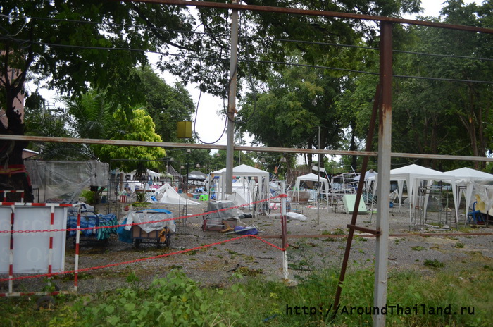 Город Хуа Хин после шторма