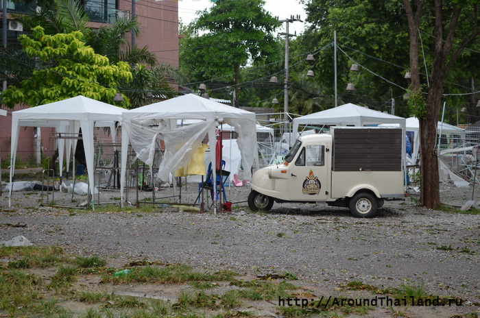 Город Хуа Хин после шторма