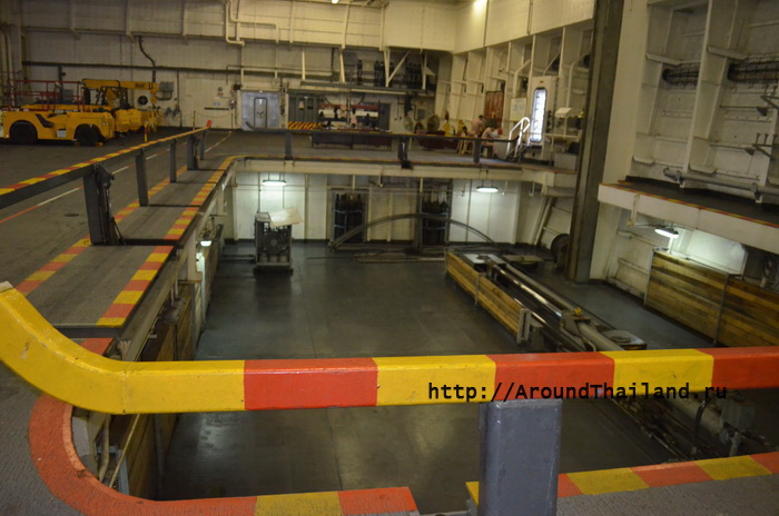 Авианосец Chakri Naruebet внутри