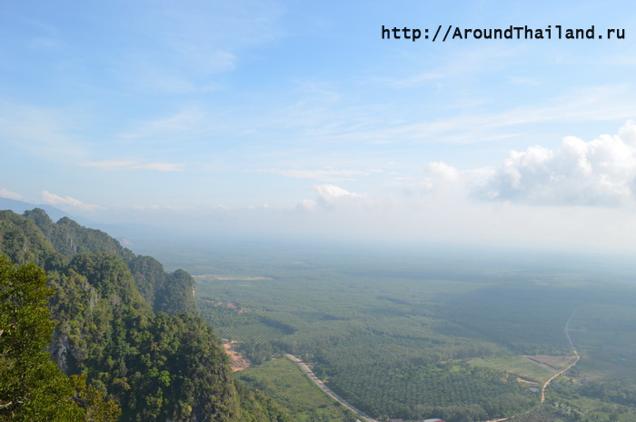 Вид с верху на провинцию Краби Вид с верху на провинцию Краби