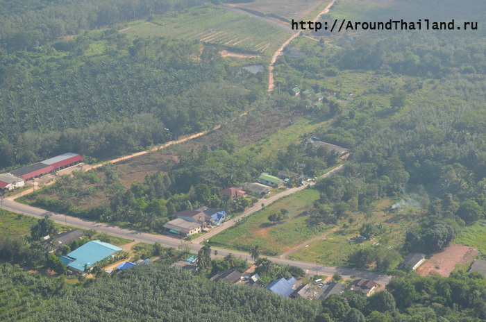 Вид с верху на провинцию Краби Вид с верху на провинцию Краби