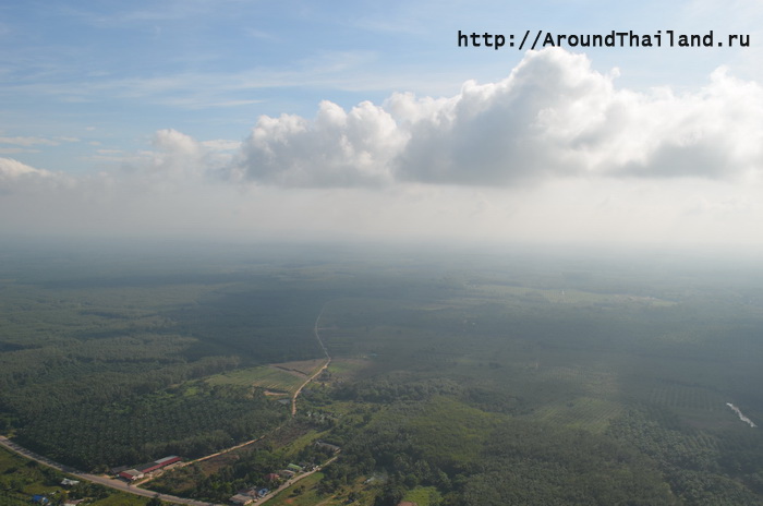 Вид с верху на провинцию Краби Вид с верху на провинцию Краби