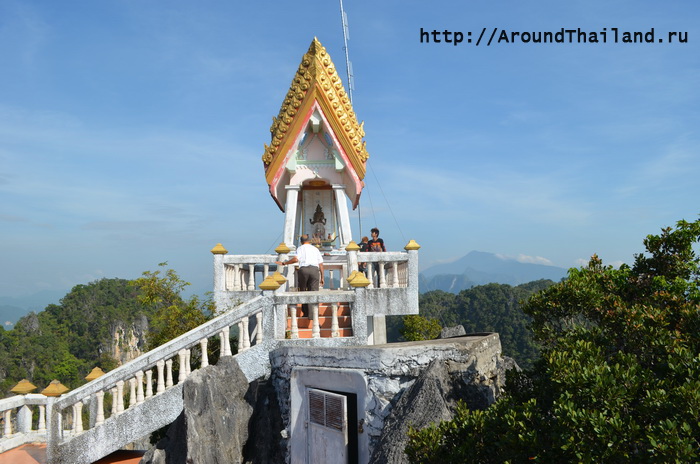 Дедуля на самой вершине