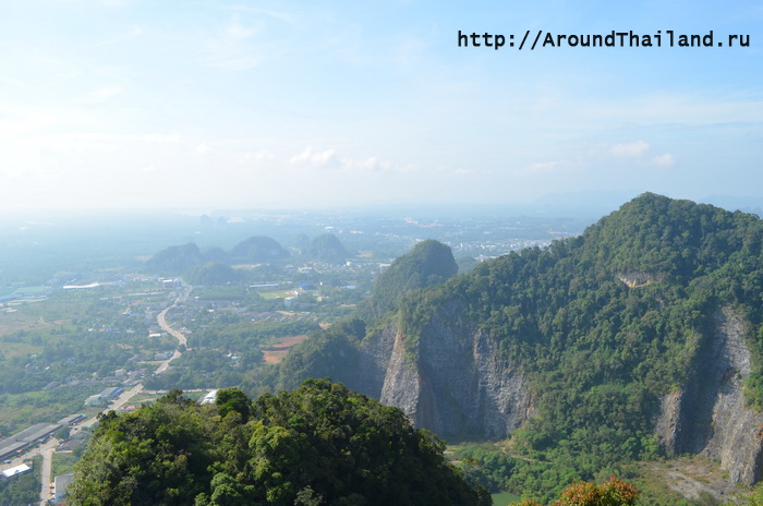 Вид с верху на провинцию Краби Вид с верху на провинцию Краби