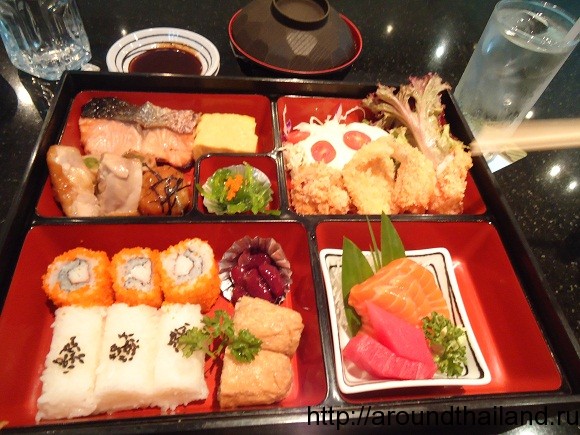 Набор в ресторане Fuji 