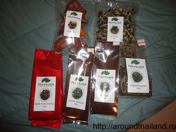 Мои покупки в магазине чаев Tea Village