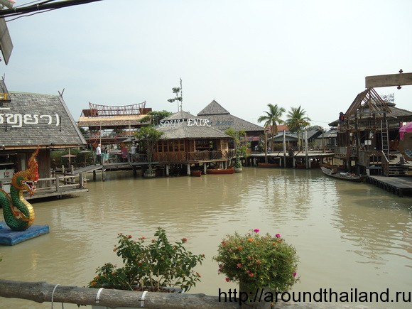 Floating market в Паттайе Таиланде