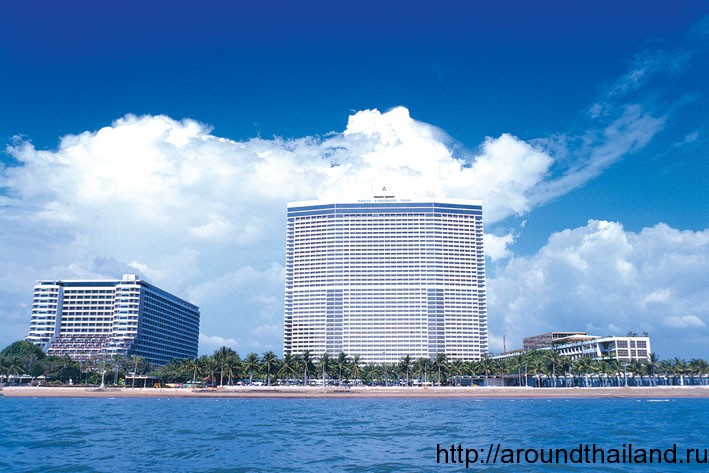 Отель Ambassador city Jomtien 3* вид с моря Отель Ambassador city Jomtien 3* вид с моря