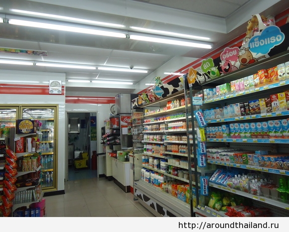 Йогурты и молочные продукты в Seven Eleven