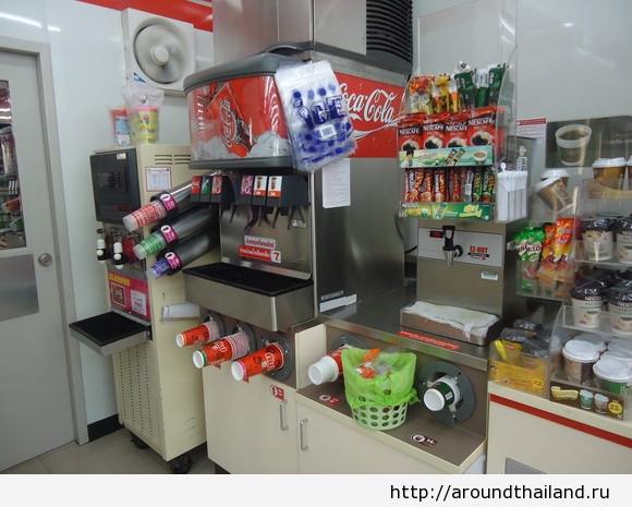 Напитки в 7-eleven в Таиланде