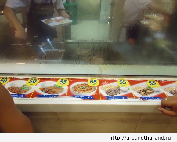 Цены на еду в Food park