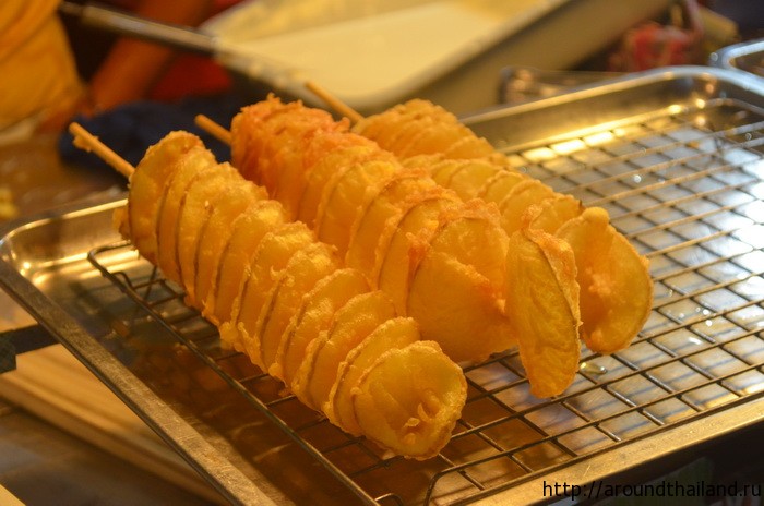 Шашлык из картошки