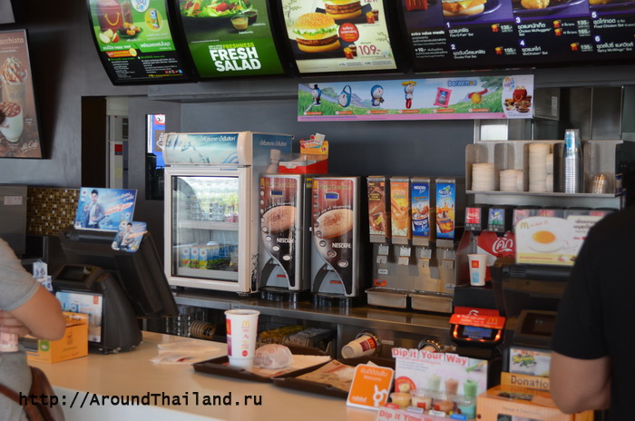 Напитки в McDonald’s